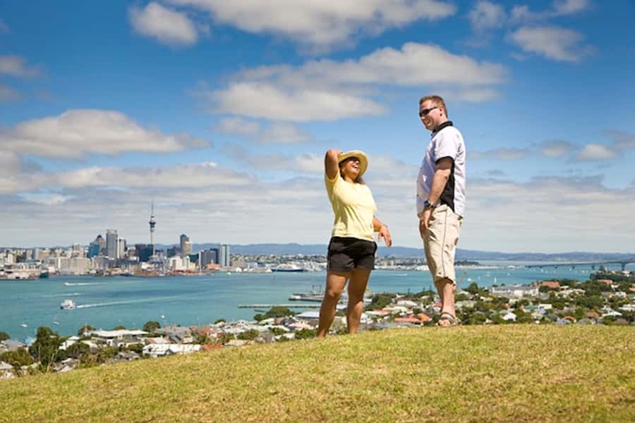 Auckland City and West Coast Luxury Tour - Auckland Domain, Parnell, and the city’s volcano-centered views