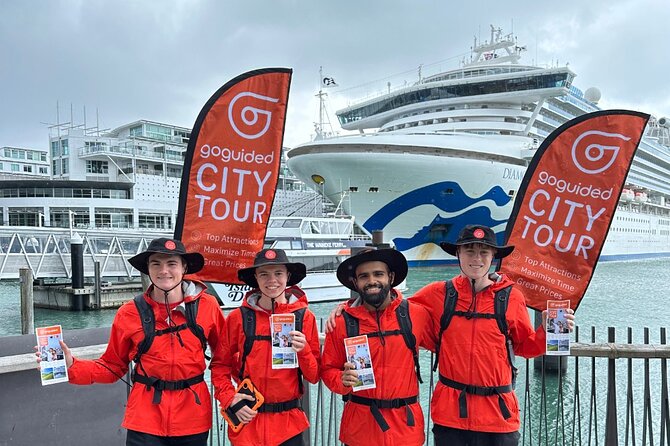 Auckland City Highlights Tour by Car or Van - Auckland port and Britomart: the city’s working side