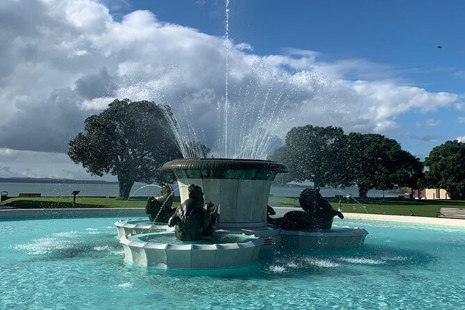 Auckland City Tour — One Day The Ultimate Auckland Experience - Mount Eden (Maungawhau) summit walk: the volcano viewpoint payoff