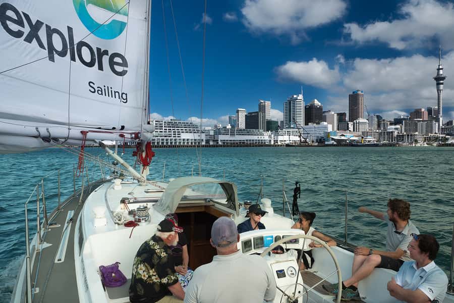 Auckland Harbour 1.5-Hour Sailing Cruise - Sailing Waitematā: the easy way to see Auckland from the water