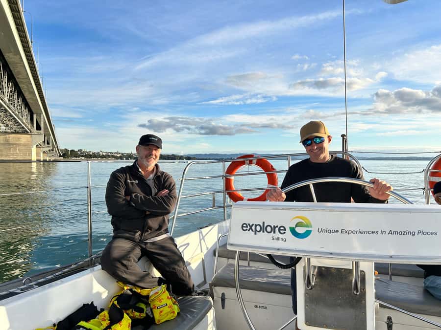 Auckland Harbour 1.5-Hour Sailing Cruise - Live crew commentary: Auckland stories, sailing basics, and the wind-factor