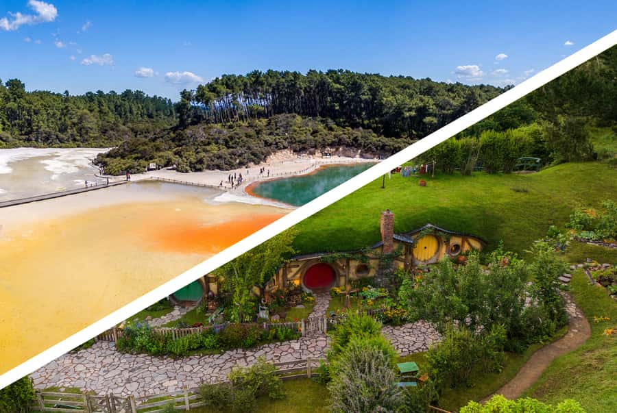Auckland: Hobbiton, Rotorua and Wai-O-Tapu Day Tour - Rotorua city highlights: fast and friendly, not a full immersion
