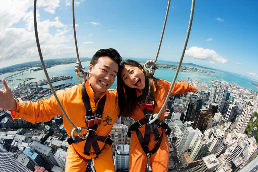 Auckland: Sky Tower SkyWalk - 192m High Edge Walk - Safety briefing that turns fear into focus (and keeps you moving)