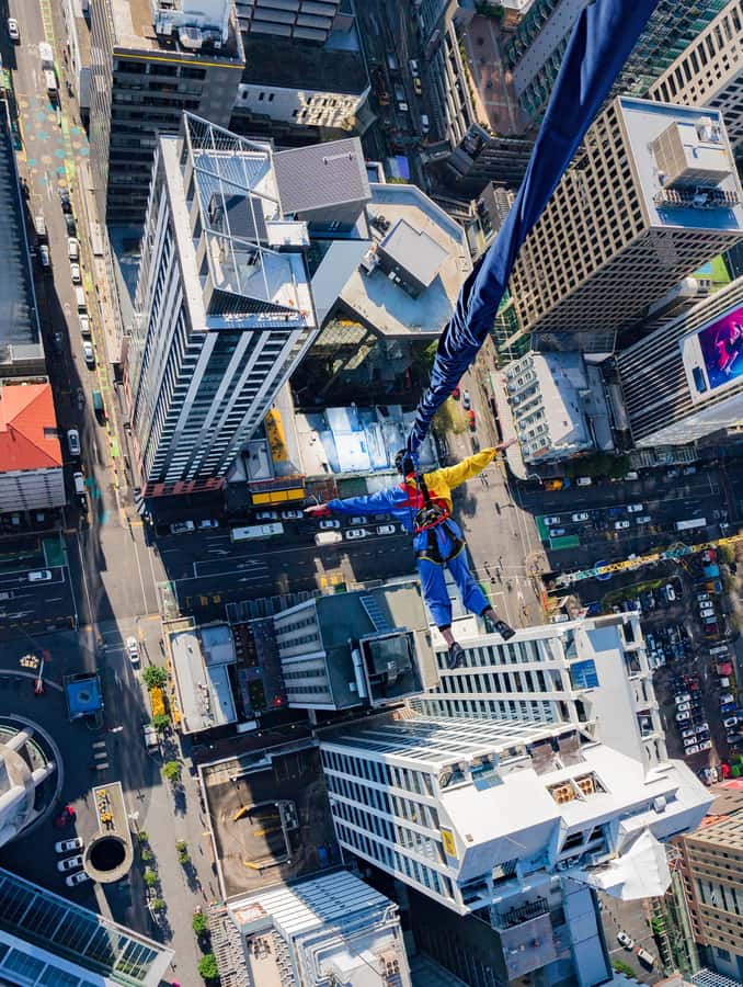Auckland: SkyJump & SkyWalk Combo - SkyWalk at 192 Metres: The Narrow Platform That Changes Your Perspective