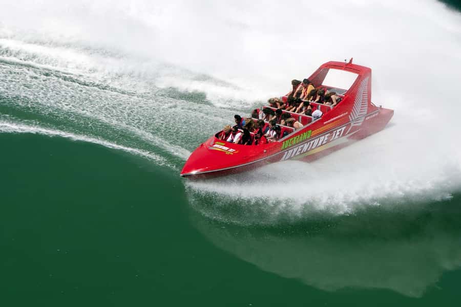 Auckland: Waitemata Harbour Jet Boat Ride - The Run: Out Past Auckland Harbour Bridge Views