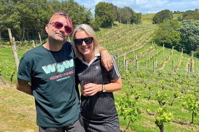 Boutique Waiheke Island Wine, Gin and Food Tour - Stop 1 at Te Motu: Bordeaux-style tasting with big valley views