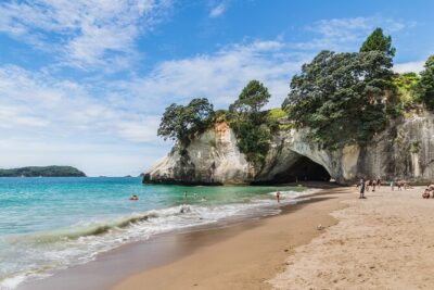 Cathedral Cove with the Lost Spring Hidden Spa - Walking to Cathedral Cove via Hahei Beach