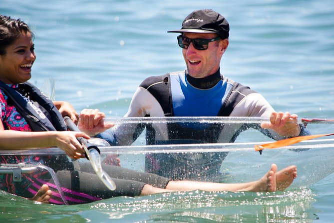 Clearyak hire at Goat Island Marine Reserve - What to wear: the wet-knees reality (and how to handle it)
