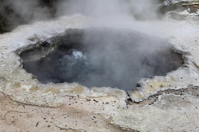 Day Tour Hobbiton + Rotorua from Auckland in Luxury Minibus - Lake Rotorua and the end-of-day math