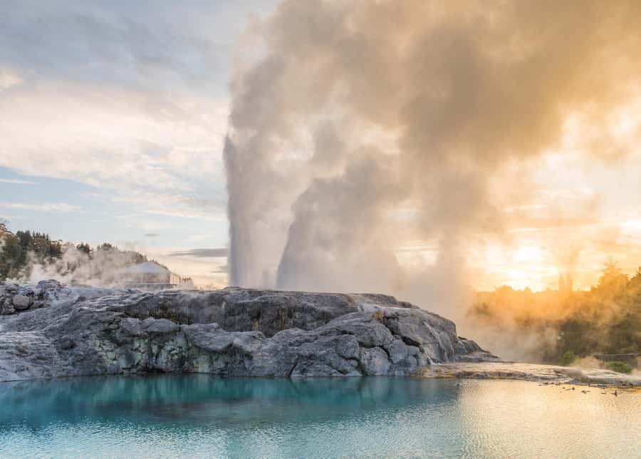 From Auckland: Waitomo Glow Worm Caves & Rotorua Tour - Maori culture at Te Puia: village time plus craft institutes