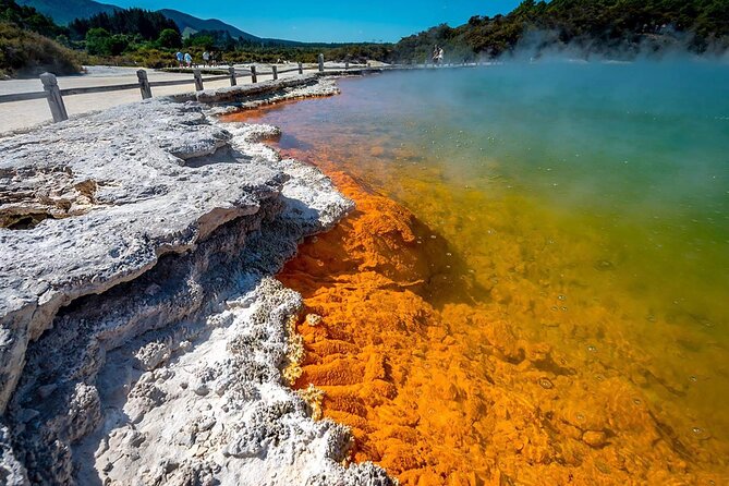 FULL DAY ROTORUA TOUR - Fully Customisable 13 hours Unlimited KMS - Rotorua Geothermal and Māori Culture: Te Puia, Whakarewarewa, Wai-O-Tapu, Hell’s Gate, Mitai