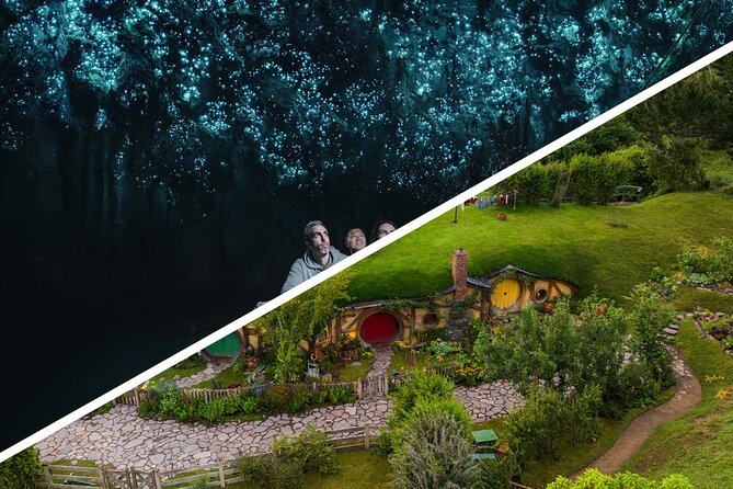 Hobbiton & Waitomo Caves Small Group Tour from Auckland inc Lunch - Key points at a glance