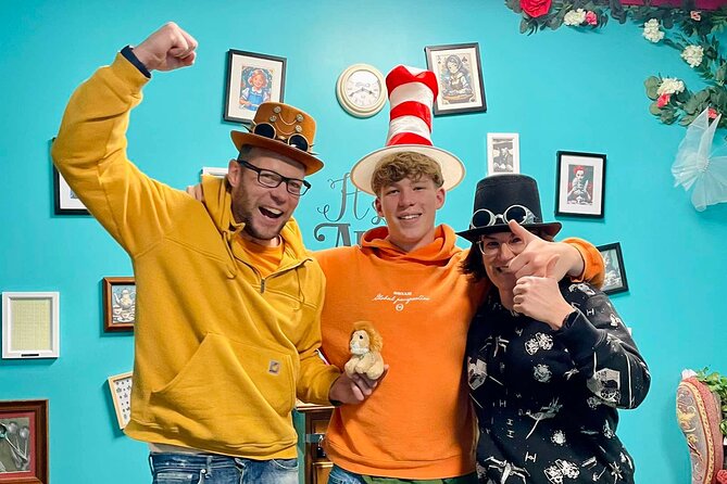 Mad Hatter's Hat Escape Room Experiences - The 60-minute flow: your team’s hour inside the hat