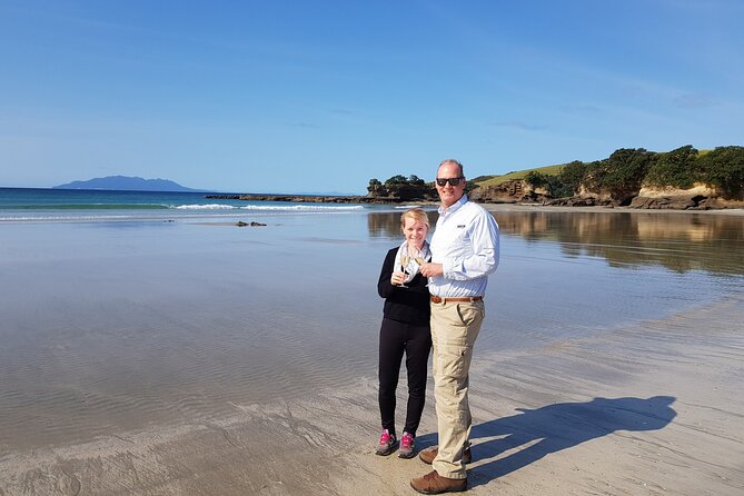 Matakana Scenic Coastal Getaway from Auckland - Brick Bay Sculpture Trail: great vineyard wine time, with one trade-off