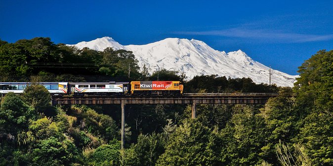 Northern Explorer Train Journey from Auckland to Wellington - Tongariro National Park: the volcano views people remember