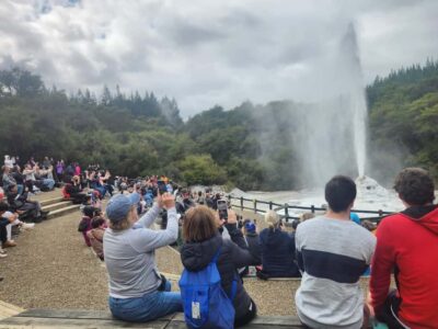 Rotorua & Taupo DayTour Waiotapu & Huka Falls from Auckland - The morning start: Wai-O-Tapu Thermal Wonderland guided walk (about 1 hour)