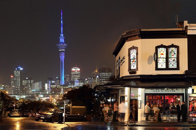 The City Lights: a unique electric bike tour of Auckland by night! - Te Ara I Whiti / The Lightpath: The pink-lit highlight stretch