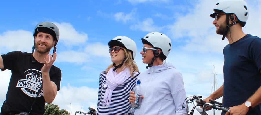 The Classic: Discover Amazing Auckland on an Electric Bike - Princes Wharf start: meet your e-bike at the center of Auckland