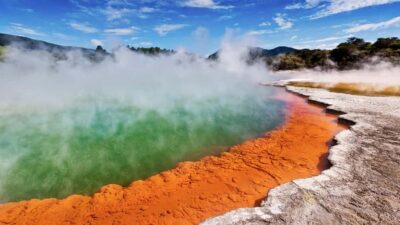 TRIPLE DEAL Wai-O-Tapu, Redwood & Blue Springs from Auckland - Wai-O-Tapu Mud Pool: where hot earth looks alive