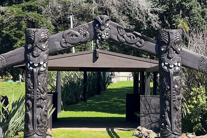 Waiheke Island History and Heritage Tour - Getting your bearings from the Matiatia ticket office