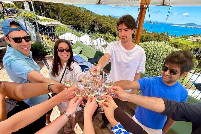 Waiheke Island Wine Tour with Tastings & Gourmet Beachfront Lunch - Stop 1: Cable Bay Vineyards cellar-door tastings
