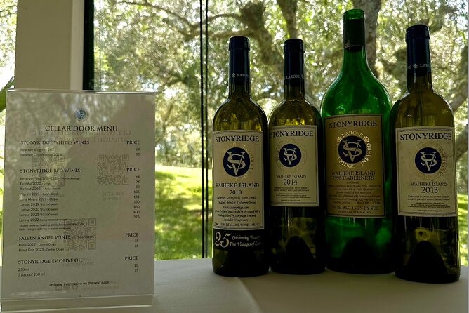 Waiheke island wine tours with Waitiki Tours - Oneroa Beach and Palm Beach lookouts: the quiet warm-up before the wine