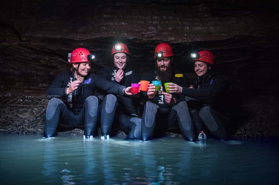 Waitomo Caves Black Abyss Ultimate Caving Experience - The 35-meter abseil into Ruakuri Cave