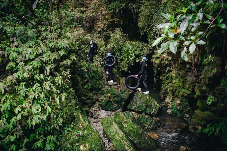Waitomo Caves: Labyrinth Black Water Rafting Experience - Tubes, Groups, and Time: How This Tour Runs in Real Life