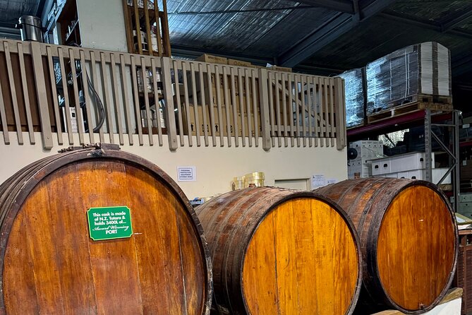 Wineries / Brewery - Stop 3: Hallertau Brewery for craft beer tasting and courtyard lunch